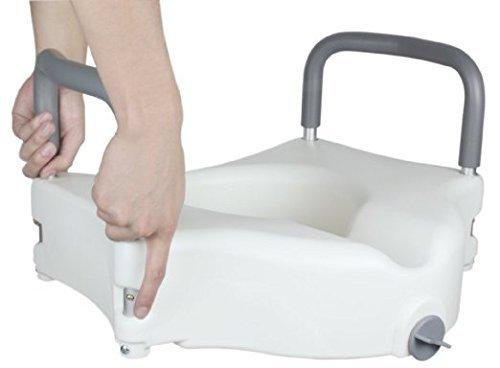 Vaunn Medical 5-inch raised toilet seat and commode rise