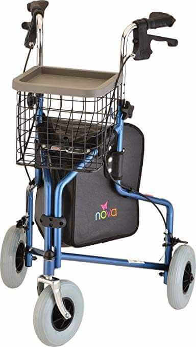 three wheel walker
