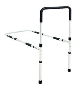 Essential Medical Supply Height Adjustable Hand Bed Rail with Floor Supports
